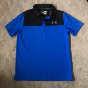 Under Armor Youth Heat Gear Loose Golf Shirt